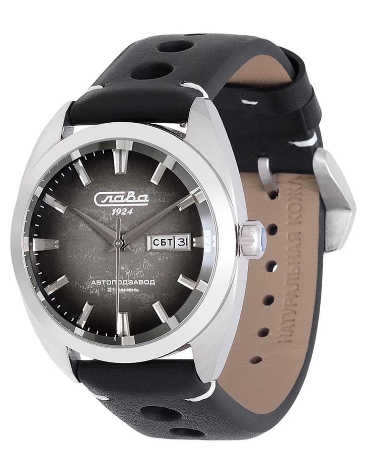 Часы Слава Традиция 3090144/300-8205 — мужские, черный