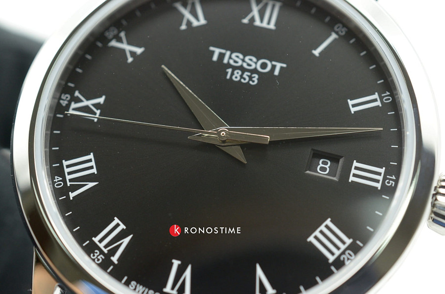 Часы Tissot Classic Dream T129.410.16.053.00 — черный, сталь металл