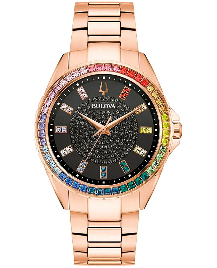 Часы Bulova Phantom 97A180 — женские, черный