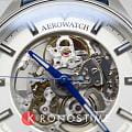 Швейцарские механические часы Aerowatch Les Grandes Classiques Skeleton Automatic 60996 AA02 SQ, фото 4
