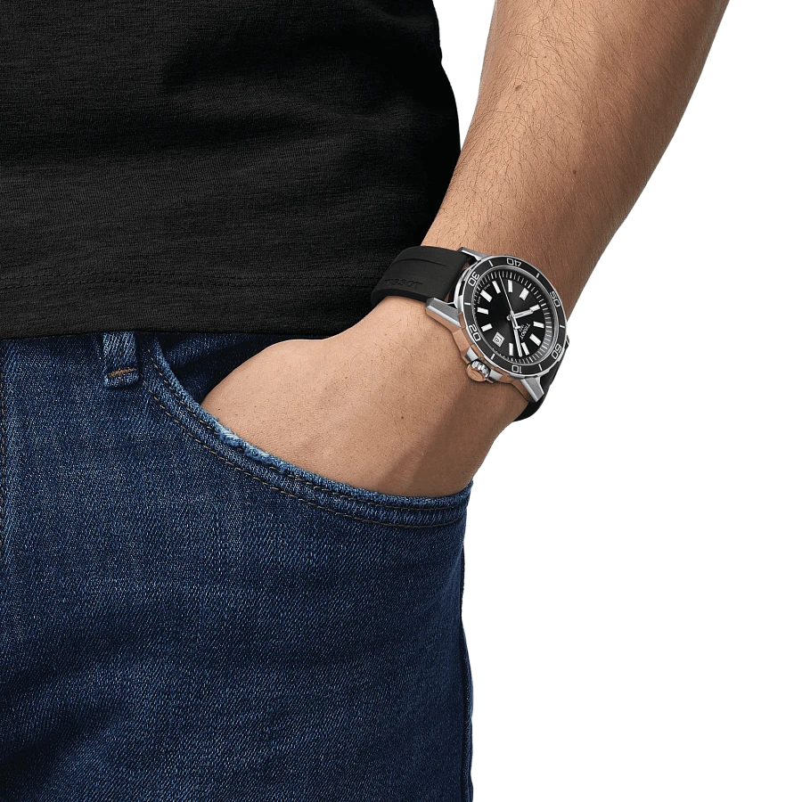Часы Tissot Supersport Gent T125.610.17.051.00 — кварцевые, сталь металл