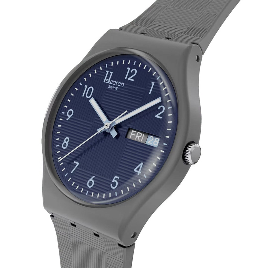 Часы Swatch Tile Dial SO28M701 — кварцевые, Швейцария, женские