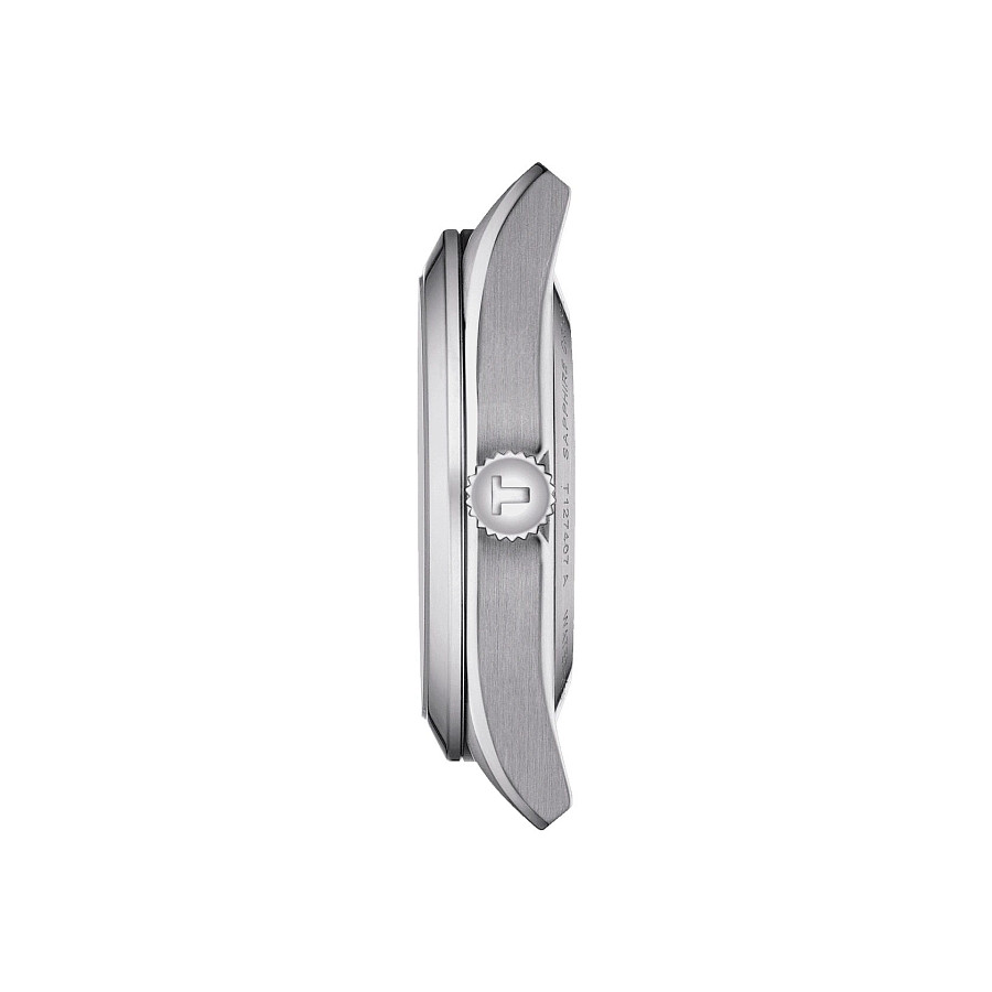 Часы Tissot Gentleman Powermatic 80 Silicium T127.407.16.051.00 — кожаный, мужские