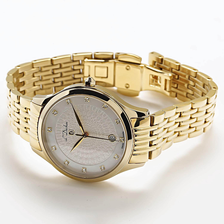 Часы L'Duchen Grace D 791.20.33 — нержавеющая сталь с pvd-покрытием, женские
