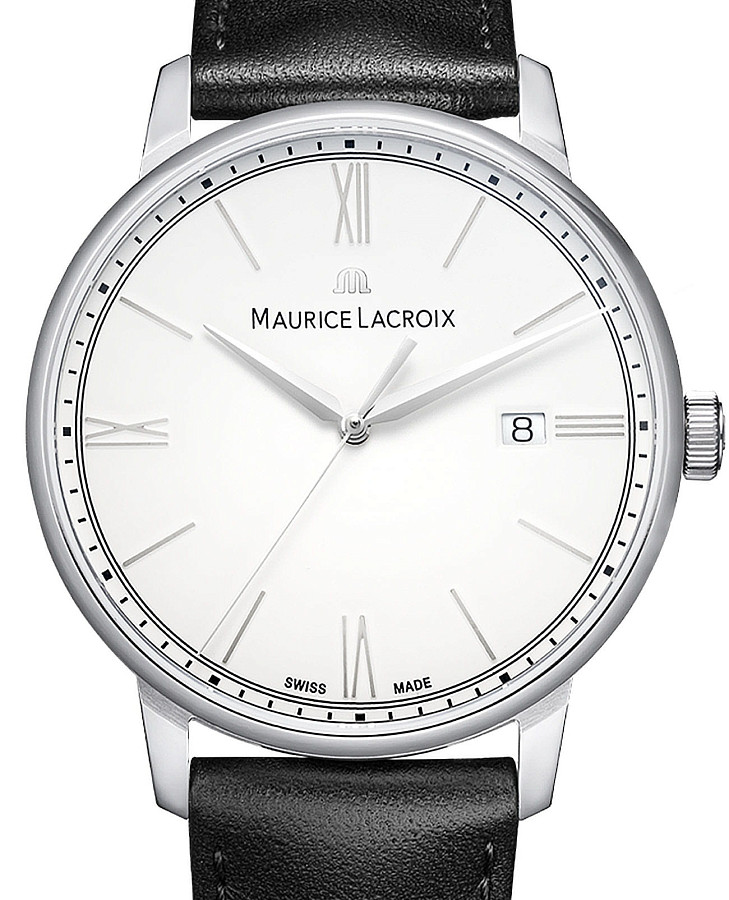 Часы Maurice Lacroix Eliros Date 40 mm EL1118-SS001-110-2 — кварцевые, металл сталь