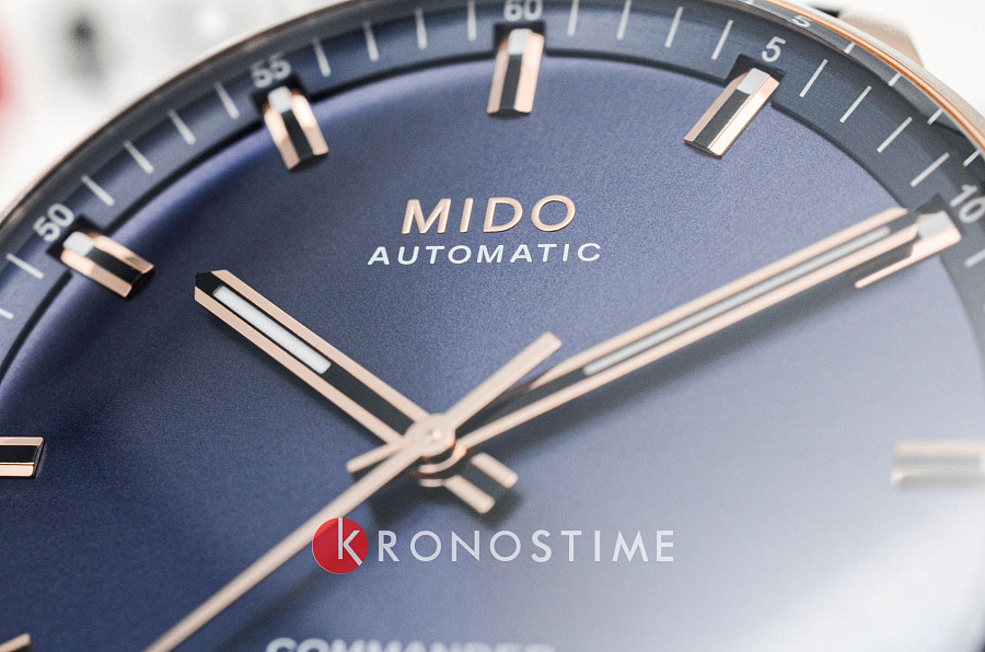Часы Mido Commander Big Date M021.626.36.041.00 — мужские, кожаный