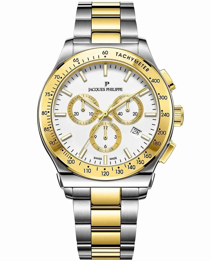 Часы Jacques Philippe Classicus JPQGC707328 — мужские, белый