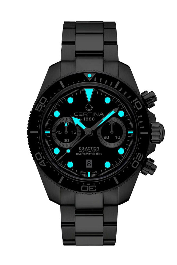 Часы Certina DS Action Diver Chrono C032.827.11.051.00 — механические, сталь