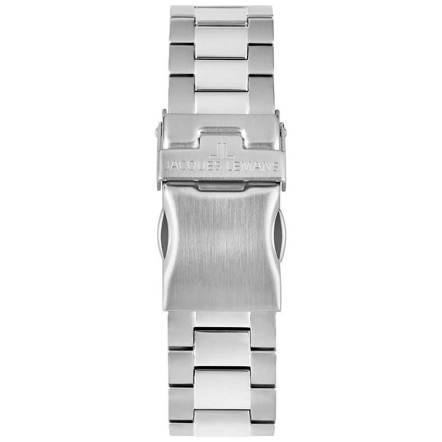 Часы Jacques Lemans Liverpool Diver 1-2207F — кварцевые, металл сталь
