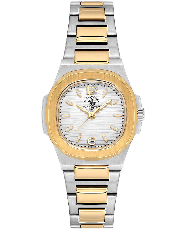 Часы Santa Barbara Polo & Racquet Club Unique SB.1.10590-5 — женские, серебристый