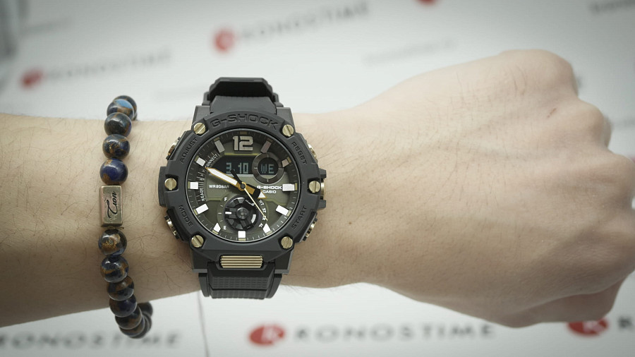Часы Casio G-Shock GST-B300B-1A — электронные, Япония, мужские