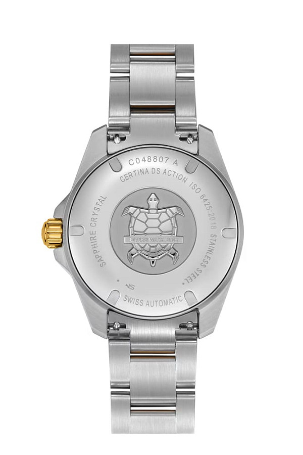 Часы Certina DS Action Diver C048.807.22.041.00 — синий, сталь металл