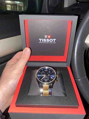 Фото покупателя: Швейцарские наручные часы Tissot Chrono XL Classic T116.617.22.041.00 с хронографом