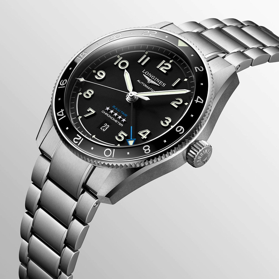 Часы Longines Spirit L3.812.4.53.6 — механические, Швейцария, мужские