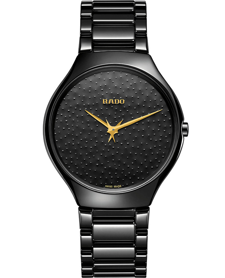 Часы Rado True Thinline Toge R27009192 — мужские, черный