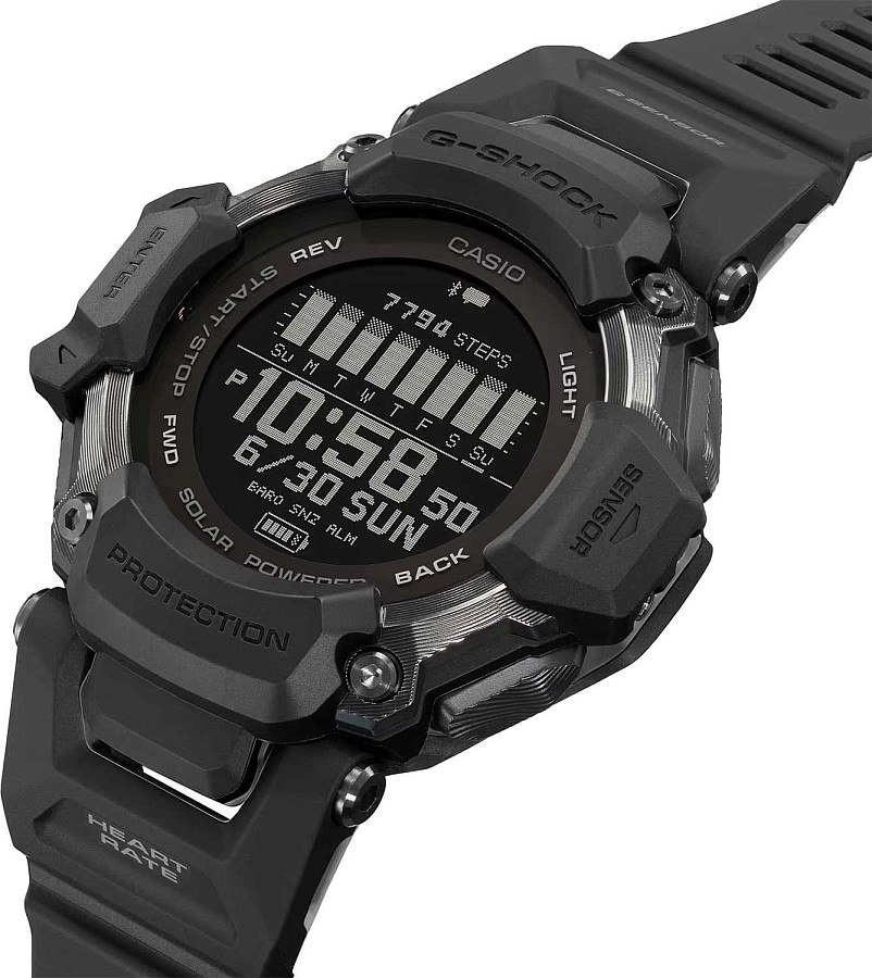 Часы Casio G-Shock GBD-H2000-1BDR (GBD-H2000-1B) — пластик, Япония