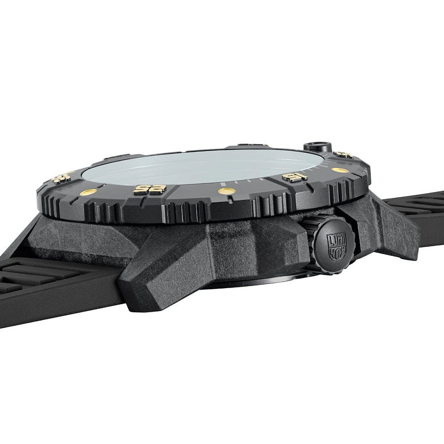 Часы Luminox Master Carbon SEAL Automatic XS.3865.GOLD — черный, пластик карбон