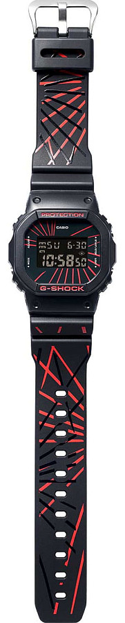 Часы Casio G-Shock DW-5600KUA22-1 — электронные, пластик