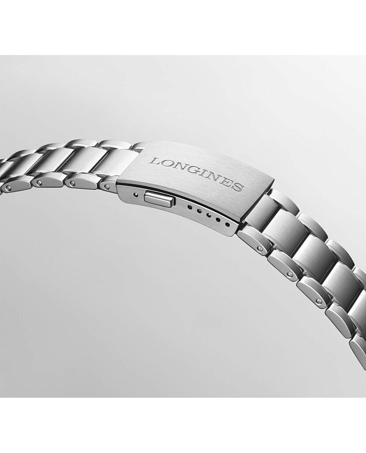 Часы Longines Spirit Flyback L3.821.4.53.6 — мужские, серебристый