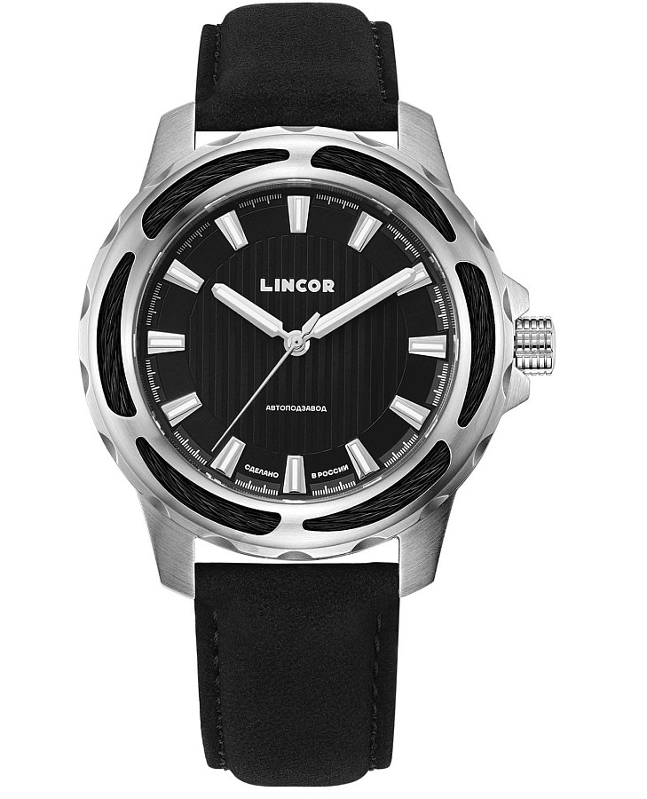 Часы Lincor Uni 4110L-3 — мужские, черный