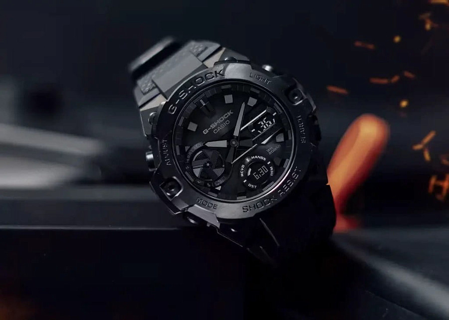 Часы Casio G-Shock GST-B400BB-1ADR (GST-B400BB-1A) — Япония, электронные