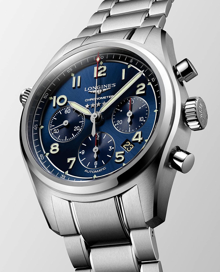 Часы Longines Spirit L3.820.4.93.6 — металл сталь, Швейцария