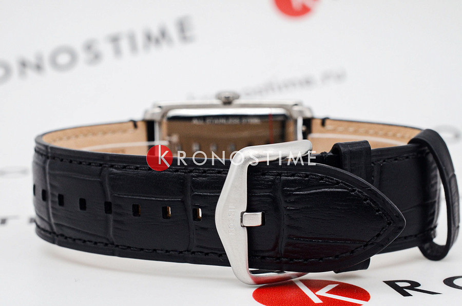 Часы Fossil Carraway FS6078 — кожаный, мужские