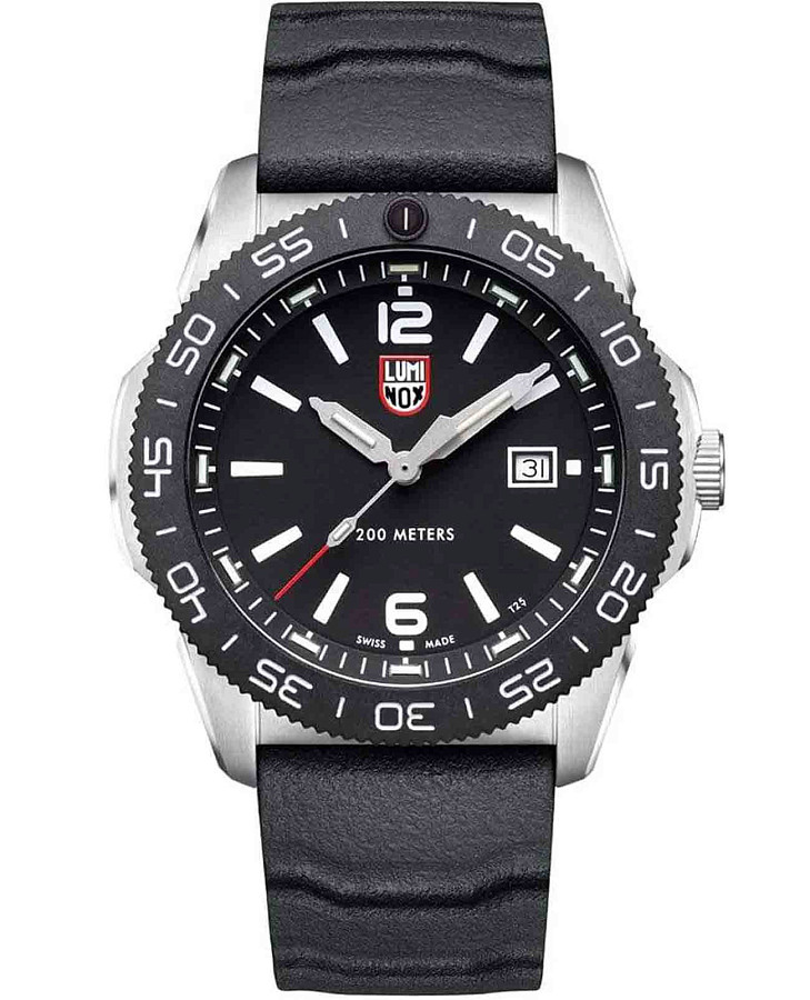 Часы Luminox Pacific Diver XS.3121 — мужские, черный