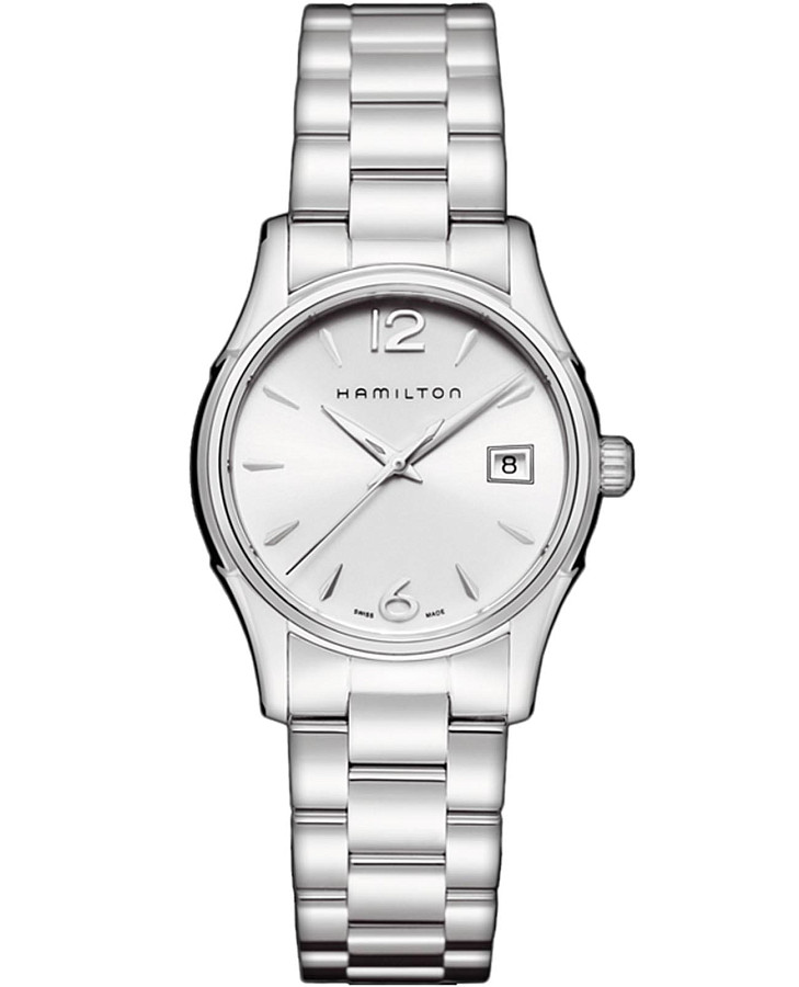 Часы Hamilton Jazzmaster Lady Quartz H32351115 — женские, серебристый