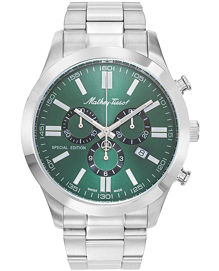 Часы Mathey-Tissot Mathy H455CHVE — мужские, зеленый