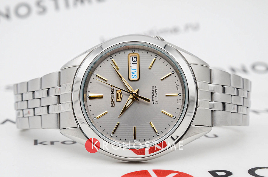 Часы Seiko 5 SNKL19K1 — механические, металл сталь