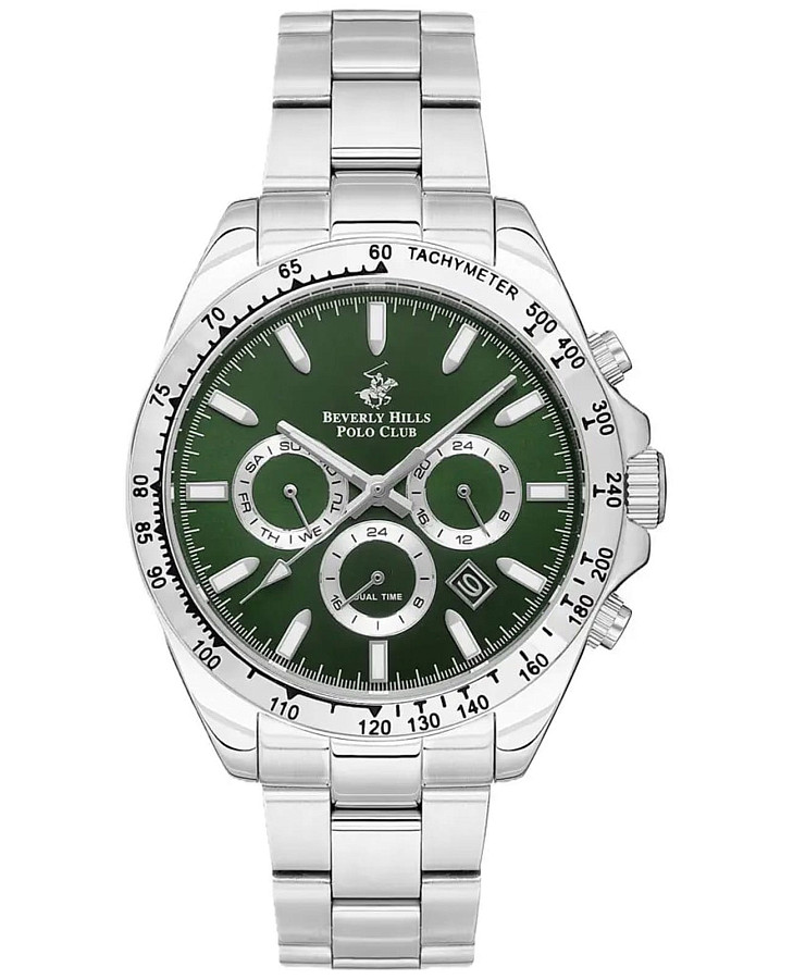 Часы Beverly Hills Polo Club BBP3127X.370 — мужские, зеленый