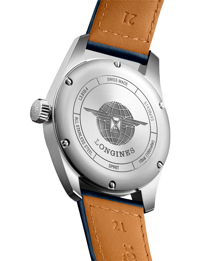 Часы Longines Spirit L3.810.4.93.0 — механические, сталь