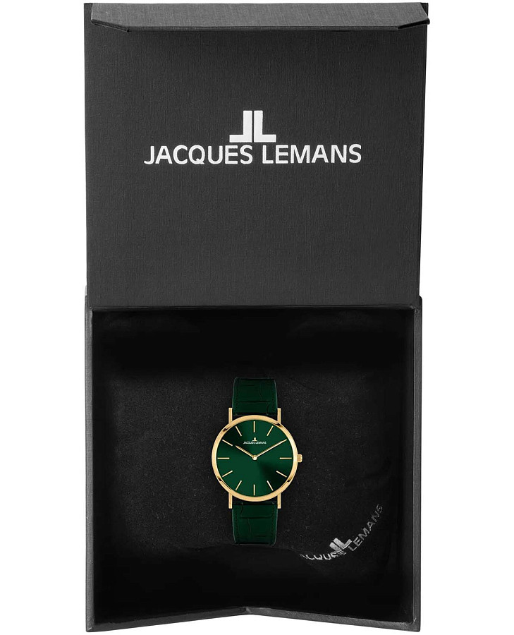 Часы Jacques Lemans Nizza 1-2172G — кварцевые, сталь металл