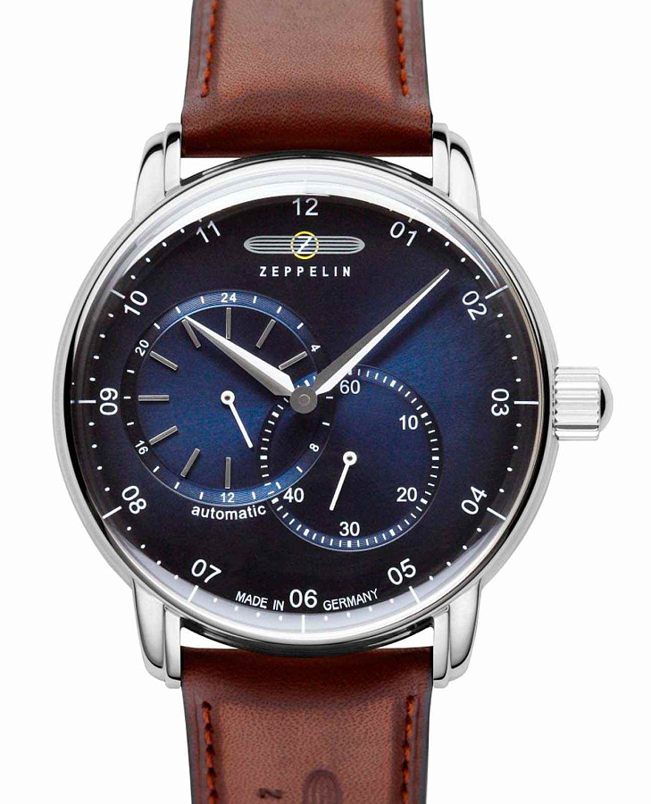 Часы Zeppelin New Capitain`s Line 86623 — мужские, кожаный