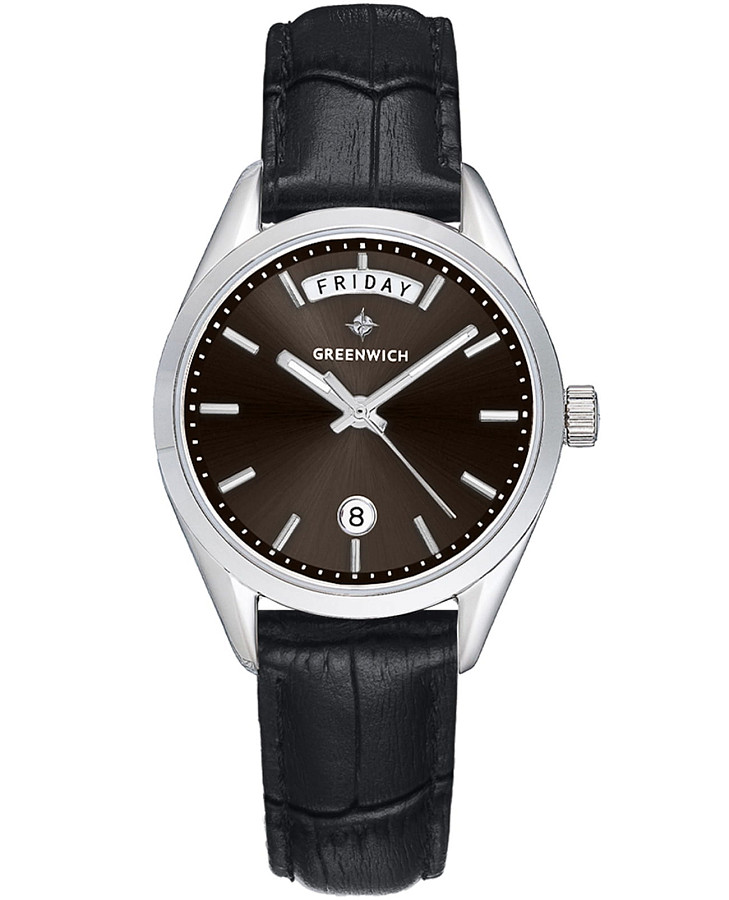 Часы Greenwich Astrea GW 351.11.34 — женские, коричневый