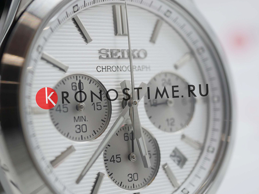 Часы Seiko Discover More SSB451P1 — нержавеющая сталь, мужские