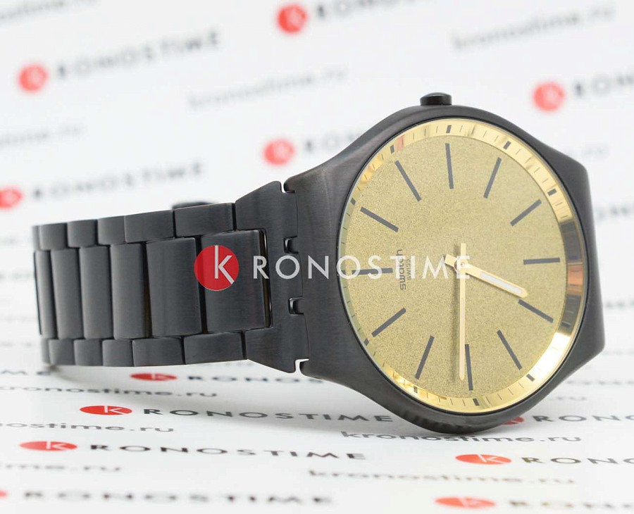 Часы Swatch Skin Irony 42 SS07B109G — металл сталь, Швейцария