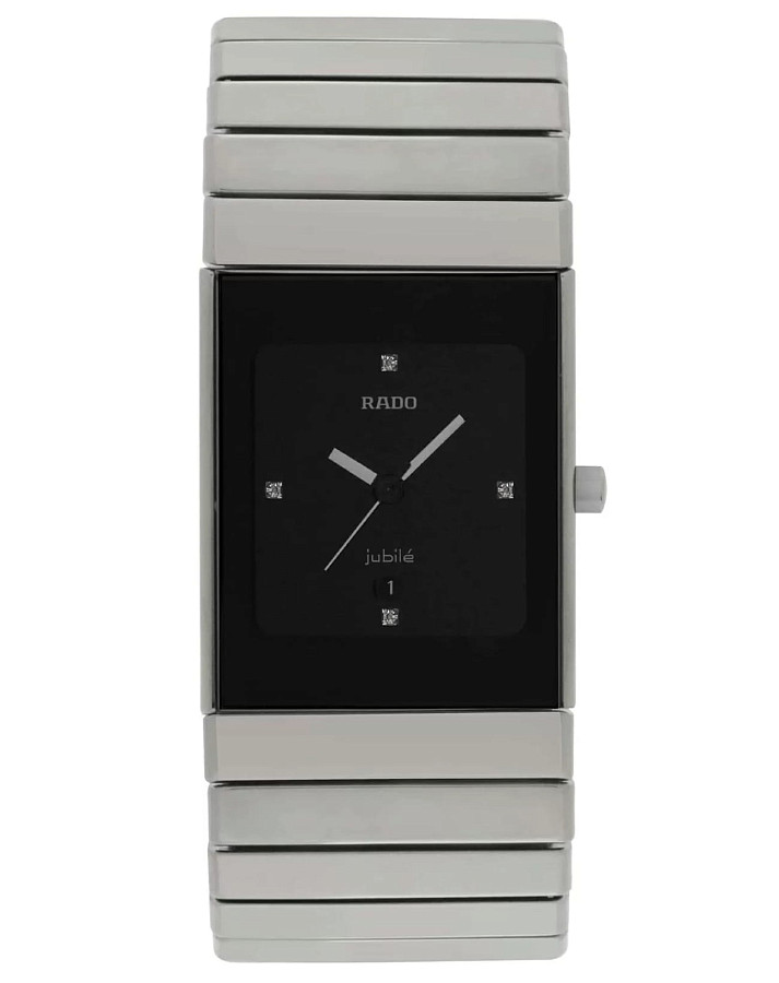 Часы Rado Ceramica R21826752 — мужские, черный