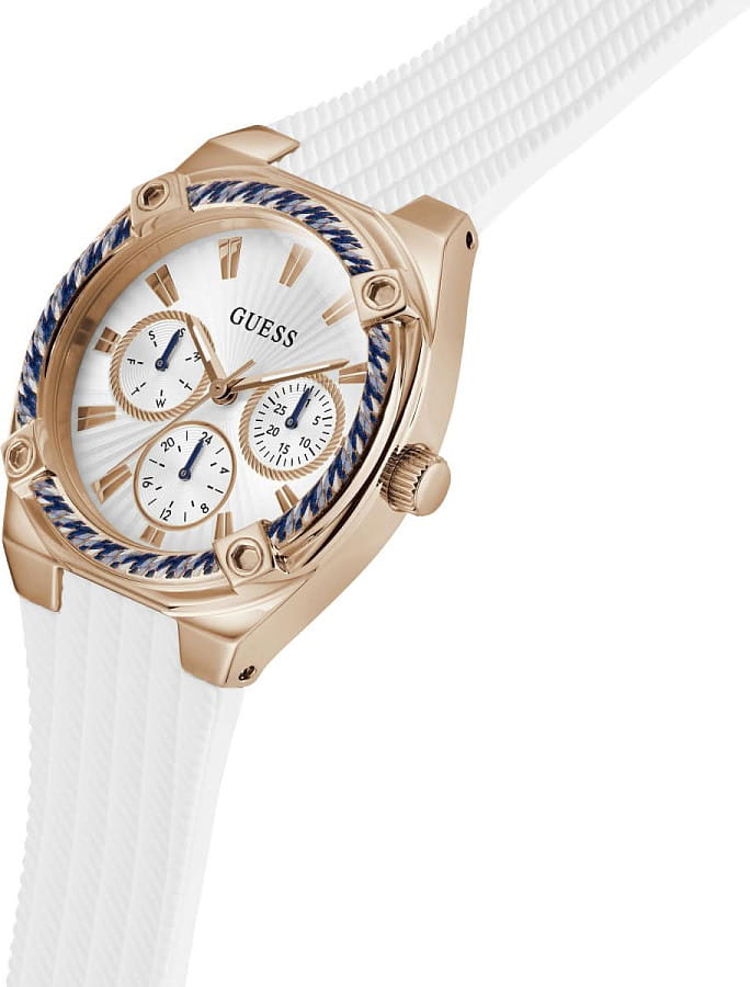 Часы Guess Sport White Rose Gold Tone Analog GW1036L4 — металл сталь, США