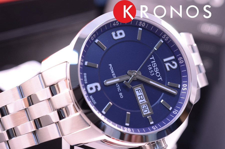 Часы Tissot PRC 200 Powermatic 80 T055.430.11.047.00 — сталь, Швейцария