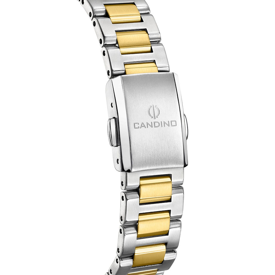 Часы Candino Lady Elegance Sparkling Date C4750/1 — кварцевые, сталь