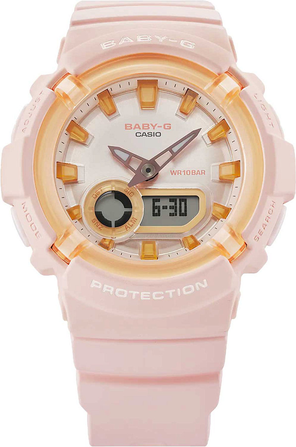 Часы Casio Baby-G BGA-280SW-4ADR (BGA-280SW-4A) — пластик, женские