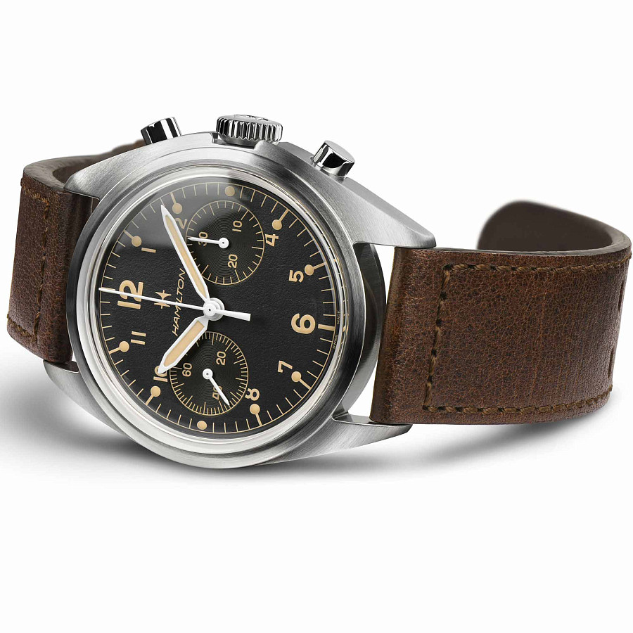Часы Hamilton Khaki Aviation Pilot Pioneer Mechanical H76409530 — Швейцария, механические
