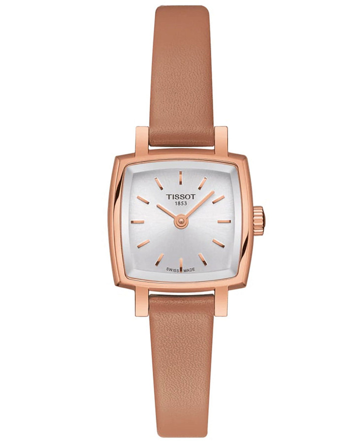 Часы Tissot Lovely Square T058.109.36.031.01 — женские, серебристый
