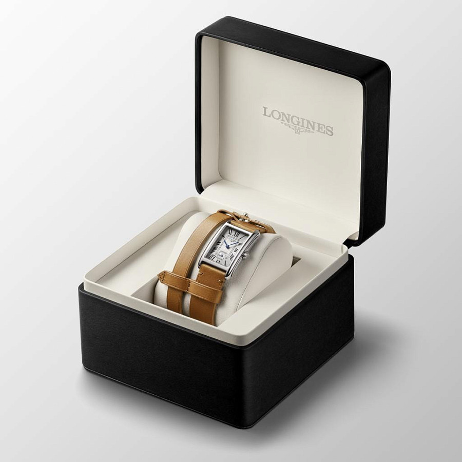 Часы Longines DolceVita L5.512.4.71.B — сталь металл, кожаный