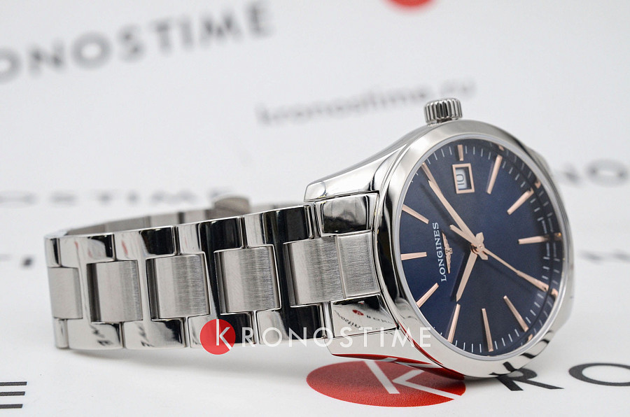 Часы Longines Conquest Classic L2.386.4.92.6 — сталь металл, Швейцария