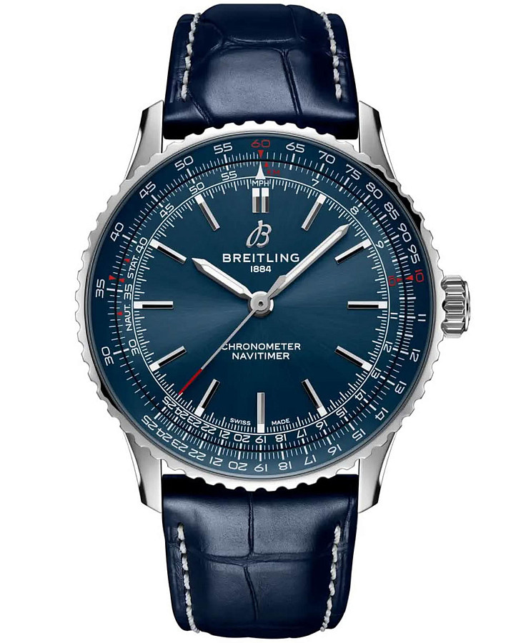 Часы Breitling Navitimer Automatic 41 A17329161C1P1 — мужские, синий