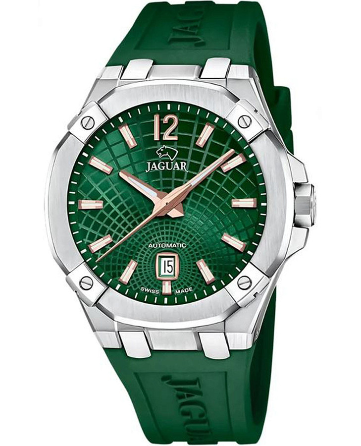 Часы Jaguar Diplomatic J1030/3 — мужские, зеленый
