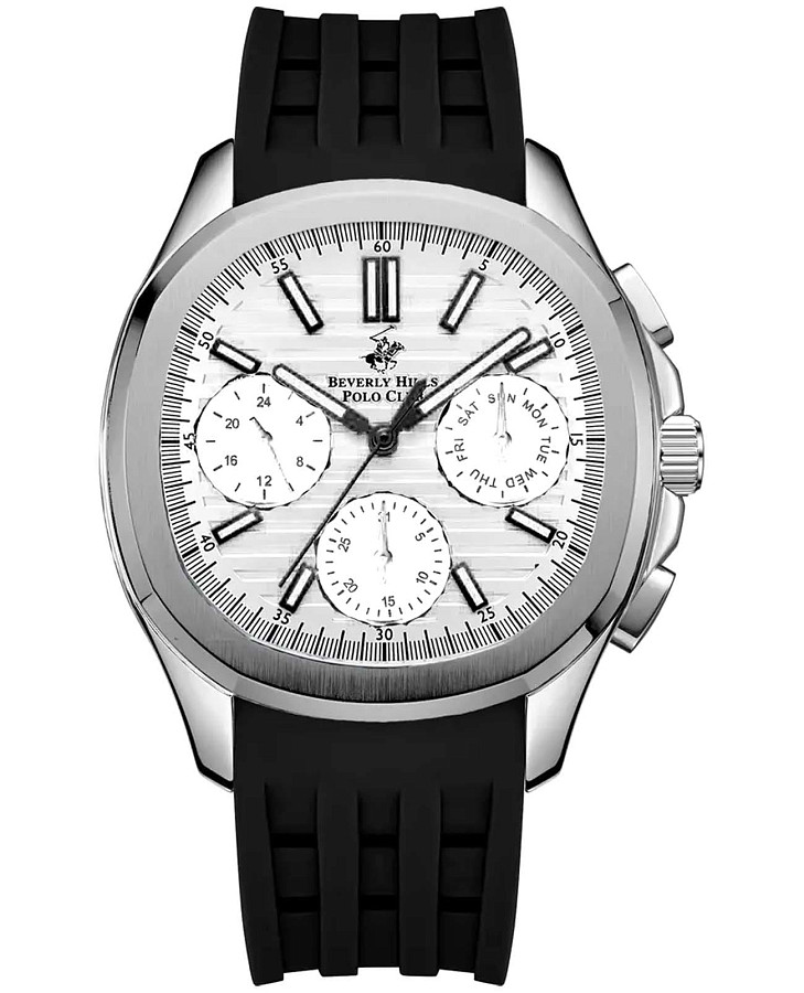 Часы Beverly Hills Polo Club BP3211X.331 — мужские, серебристый